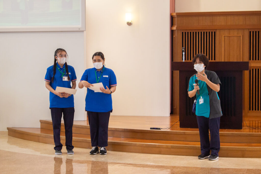 インドネシア看護学生インターンシップ修了式
